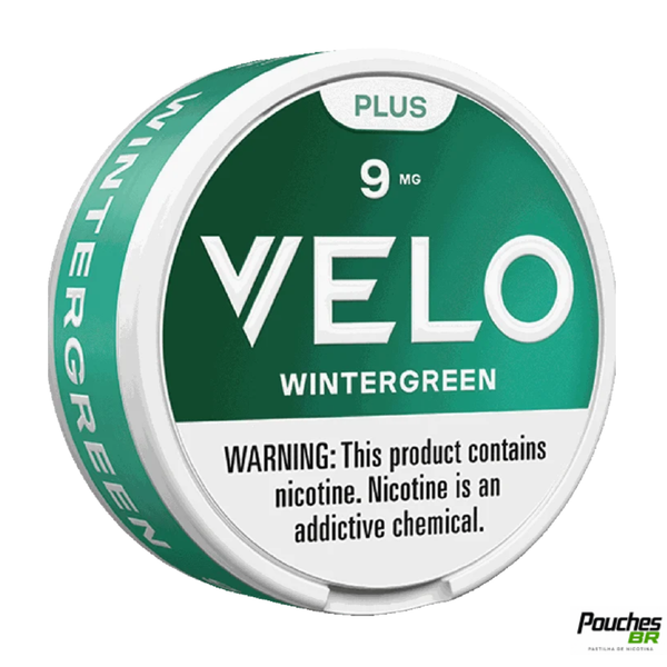 Nicotine VELO Plus Pouches Wintergreen 9mg