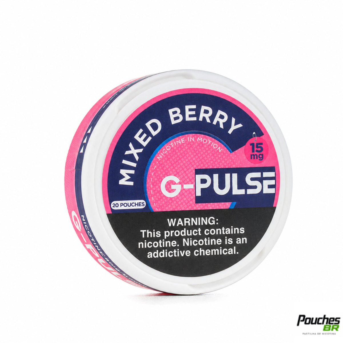 Nicotine G-PULSE Mixed Berry 15mg 20 Pouches