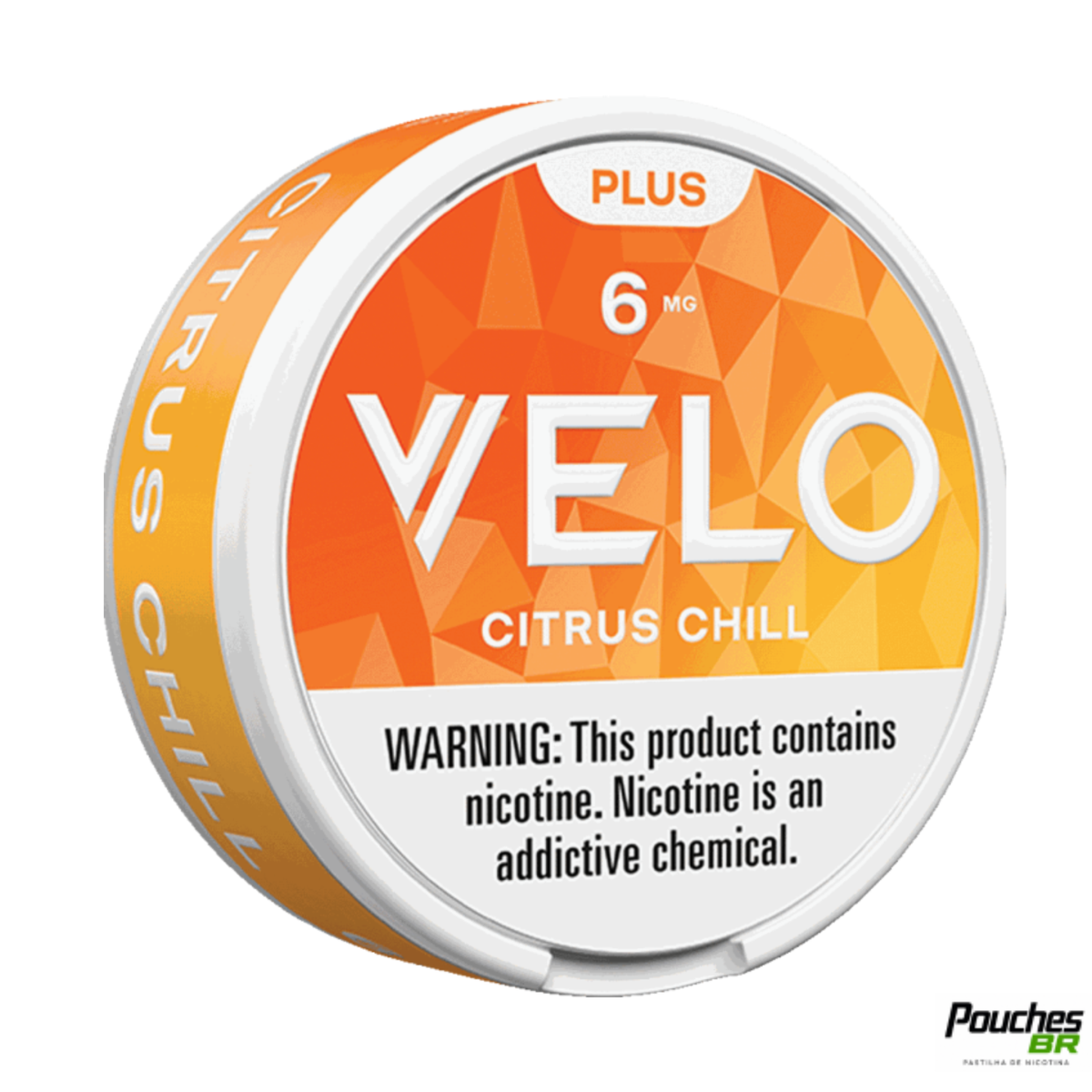 Nicotine VELO Plus Pouches Citrus Chill 6mg